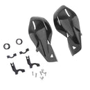 1 Pair Motorcycle 7/8'' 22mm Handlebar Brush Bar Hand Guards Handguard Black