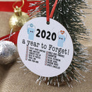 2020 Annual Events Christmas Ornament Decoration Pendant Christmas Ornaments X10