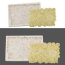 Flower Border Silicone Mold Fondant Mould Chocolate Cake Sugarcraft Decors Tools