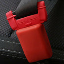 Silicone seat belt cover scratch prevention washable silicone cover buckle