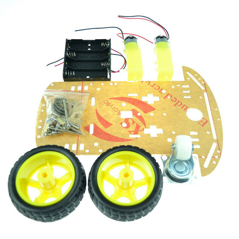 2WD For Arduino Motor Smart Robot Car Chassis Kit Speed Encoder Battery Box