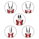 5 Styles Nose Pliers Tools Hand Tools Jewelry Making Beading Crafting Tools