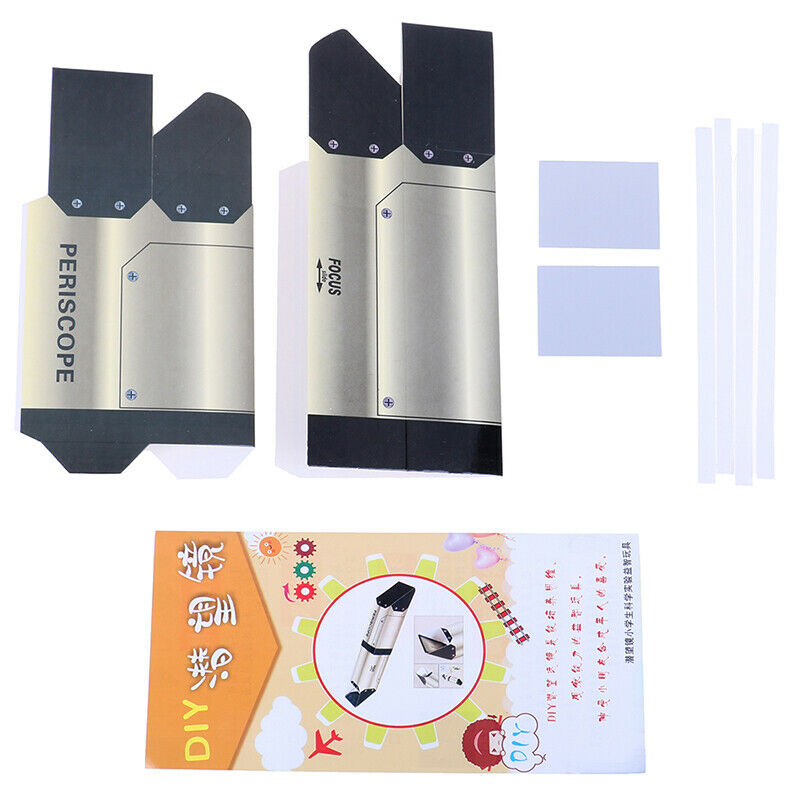 DIY Paper Telescopic Periscope Inventions Manual Physics Experiment Assembly ME