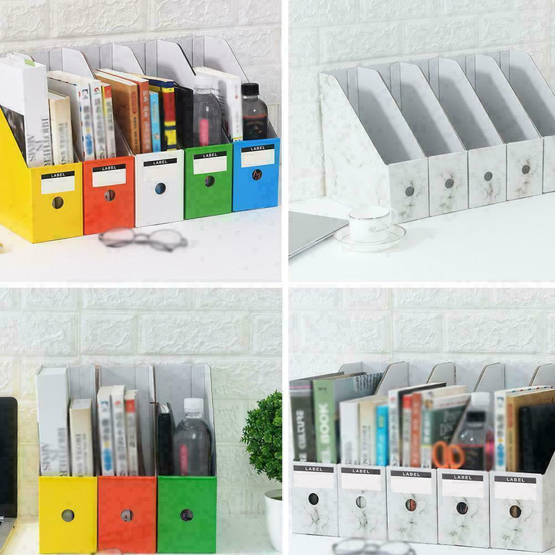 5-Colors set Desktop Storage Box Home Paper Cosmetic B9I4 Box Desk Big Usef R9U7