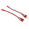 13cm Deans T to JST Male/Female Plug Battery Charger Cable Charge Lead 14AWG