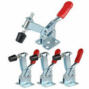 4Pcs Hand Tool Toggle Clamp 201B Antislip Red Horizontal Clamp 201-B Quick  Z5O2