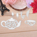 Metal Cutting Die Stencil for DIY Scrapbook Photo Album Tea Set (MS-643)