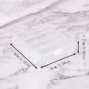 Hard Plastic Case Cover Holder for 2pcs AA AAA  Battery Storage Box-Organi BX