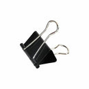 Binder Clips Paper Clamps Assorted Sizes 100 Count (Black), X Large, Large, C6R9