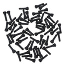 100 TR414 Snap In Black Rubber Tire Valve Stems