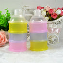 Portable Baby Feeding Milk Food Bottle Container 3 Cells Grid Practical Box  â„–[