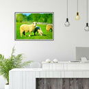 1000pcs DIY Alpaca on Grass Puzzle Educational Jigsaw Toys for Children