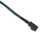 Internal Mini SAS SFF-8643 to (4) 29pin SFF-8482 connectors with SATA Power