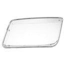 One Pair Plastic Headlight Head Light Lamp Cover Replacement Transparent Fo