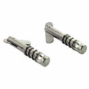 Pack Of 2 Grade Stainless Bimini Top Pin With Drop Cam & Spring 1/4 Inch X