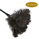 Ostrich Duster Feather Dusters with Long Plastic Handle Cleaning Brush Tool