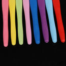 8Crochet Hook Set Knitting Needle2.5-6mm  Colored soft handle aluminum crochetOZ