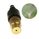 10pcs Set Brass Spray Misting Nozzle Garden Sprinklers Fitting Irrigation T E9T8