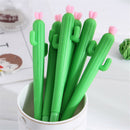 2pcs 0.5mm Cactus Gel Pens Cute Gift Pen Kids School Student Office Stationery