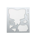 Cute Fox Puzzle DIY Handmade Craft Stencils Decor Tool Set Cutting Die