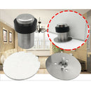 Floor Mounted Door Stopper Bumper Jam Stay Block Works on All Floor 80mm