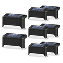 Solar LED Deck Lights Outdoor Path Garden Pathway Stairs Step Fence LampS Hn