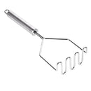 Metal Potato Masher Heavy Duty Stainless Steel Ricer Juicer Maker 25x9.5cm