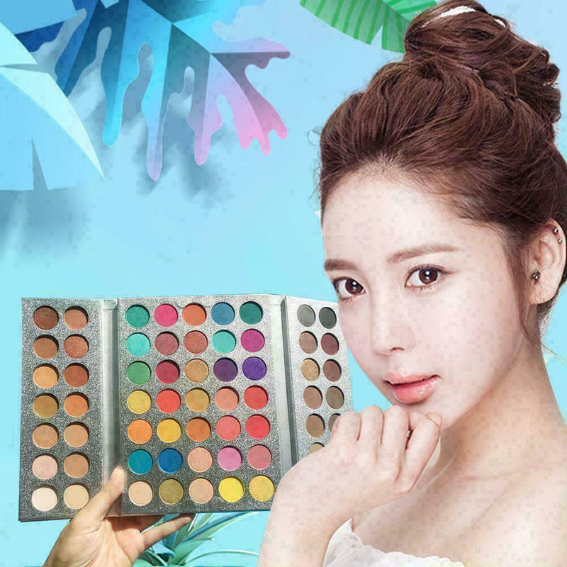 63Colors Long-lasting Natural Matte Eye Shadow Waterproof Makeup Palette G1F0