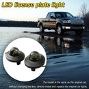 1 Pair SMD 9 LED 6500K Pickup Truck License Plate Lights for Ford F250