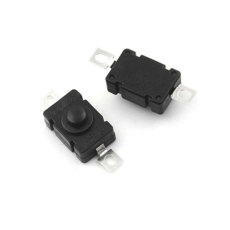 10pc Flashlight Torch Switches Touch Latching Push Button Switches 250V 1.5A Hn