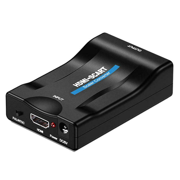 HW2906 HDMI to SCART Adapter 1080P Digital HD Video Audio Signal Converter #gib