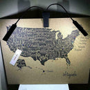 Portable Clip On Book Light USB Rechargeable Double Lamp Desk LED Table Rea B7P2