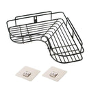 Bathroom Perforated Storage Corner Shelf Bathroom Toilet Shelf Suction New