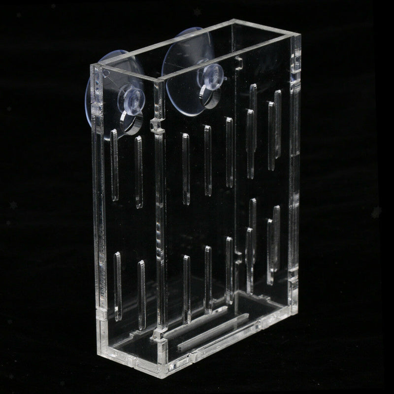 Thin Durable Acrylic Aquarium Fish Tank Plants Planter Pot