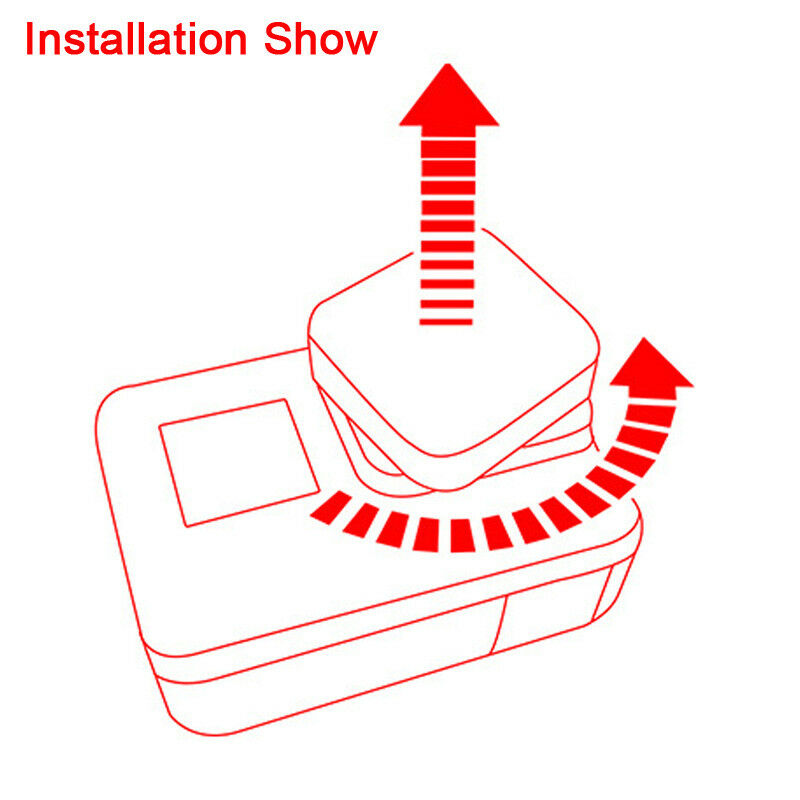 For Gopro Hero 5 6 Black Camera UV Lens Ring Repair Case Cover Frame Replacement