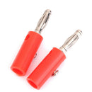 4mm Insulated Banana Plugs Jack Connectors Terminal New 5pcs Red+5pcs Black