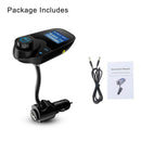 Wireless In-Car Bluetooth FM Transmitter MP3 Radio Adapter Car Kit  USB Charg3c