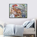 5D DIY Full Drill Diamond Painting Animals Cross Stitch Embroidery Mosaic