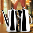 Pitcher Stainless Steel Water Carafe with Lid for Coffee Milk Beverage - Lo