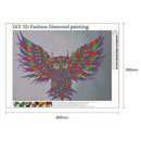 5D DIY Full Drill Diamond Painting Colorful Bird Cross Stitch Embroidery