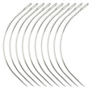 12pcs Hair Weft Extension Weaving  C Type Hooks Tool Threader