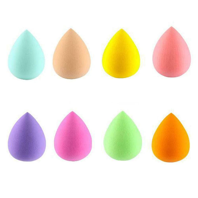 5pcs Makeup Foundation Sponge Blender Waterdrop Puff Powder Smooth Tools
