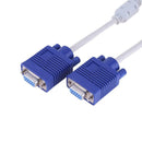 VGA Splitter Cable Dual 2 Monitor 15pin Two Ports Male To Female