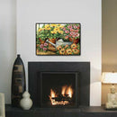 Full Round Drill 5D DIY Diamond Painting Flower Embroidery Art Kit (LG151)
