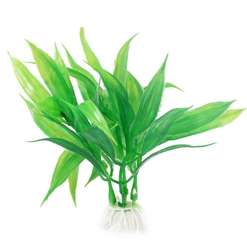 Artificial Plastic Water Grass Green Plant Ornament For Aquarium Fish Tank Pro