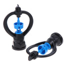 360 Degree Rotary Sprinkler Water Saving Micro Sprayer Nozzle Garden Watering