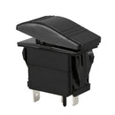 12V 20A Car Boat Rocker LED Light Illuminated SPST ON-OFF Switch Waterproof