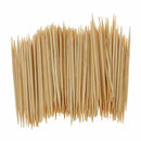 200 pcs Home Restaurant Head Double Bamboo Toothpick, 6,4 cm long R2O6