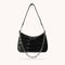 Fashion Chain Underarm Purse Female PU Pleated Shoulder Top-handle Bag Handbag
