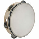 7 inch Musical Tambourine Tamborine Drum Round Percussion Gift for KTV Part E8W8